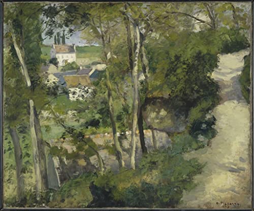 Art tableau Pissarro Pontoise pour sublimer la décoration murale du salon