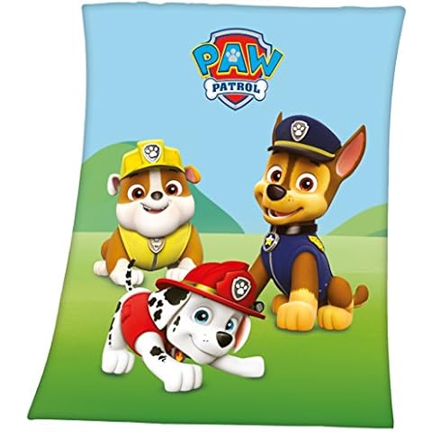 Herding Paw Patrol Fleece Blanket, Multi-Colour Cover