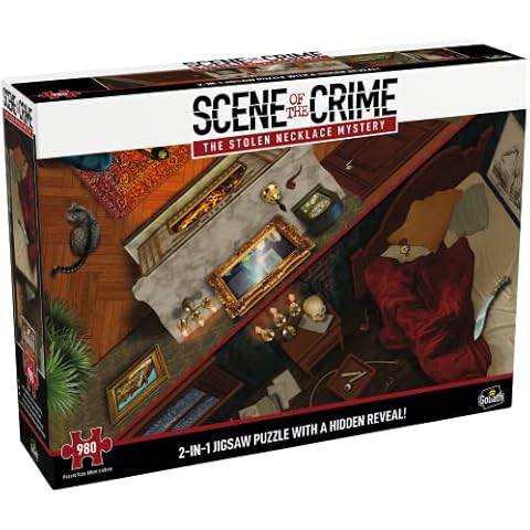 Scene of the Crime Jigsaw Puzzle Mystery Cover