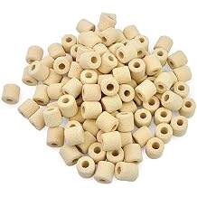 PULACO Aquarium Ceramic Ring, Filter Media for Fish Tank, Pond Filter, 1LB