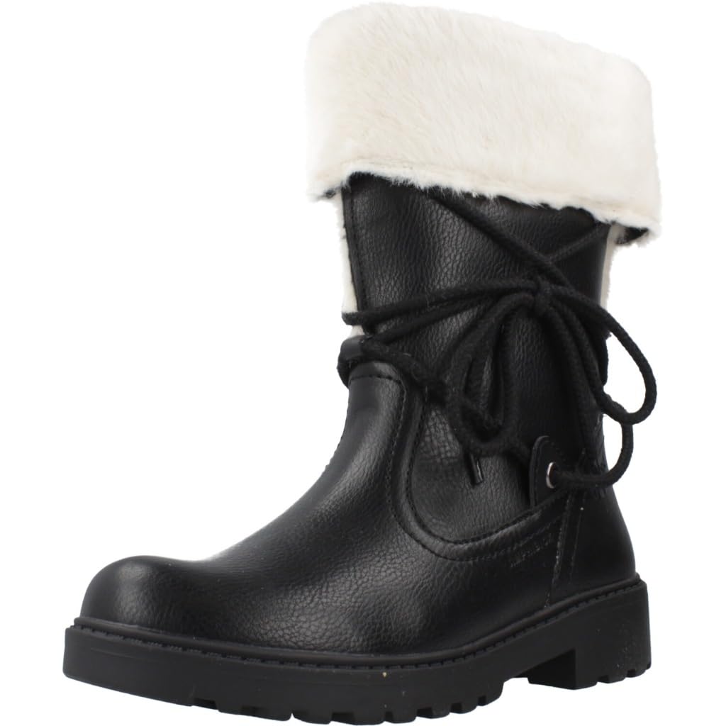 Geox Girls' J Casey Girl B ABX Ankle Boots, black, 2.5 UK