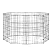 New World Pet Products B556-42 Foldable Exercise Pet Playpen, Black, Large/24" x 42"
