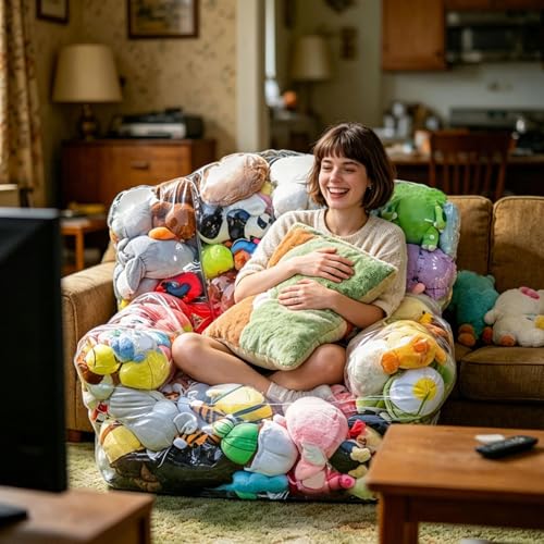 Chaise Range-Peluches pliante pour ranger la chambre d'enfant