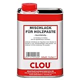 Inhalt: ca. 1 L CLOU Mischlack für Holzpaste (Fugenkittlösung) 1 Liter
