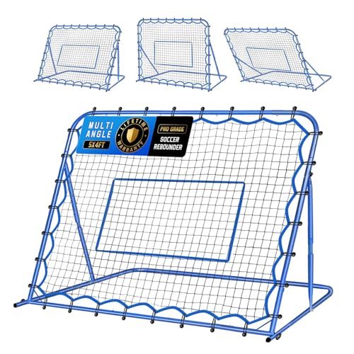 5x4FT Soccer Baseball Rebounder Net, Volleyball Softball...