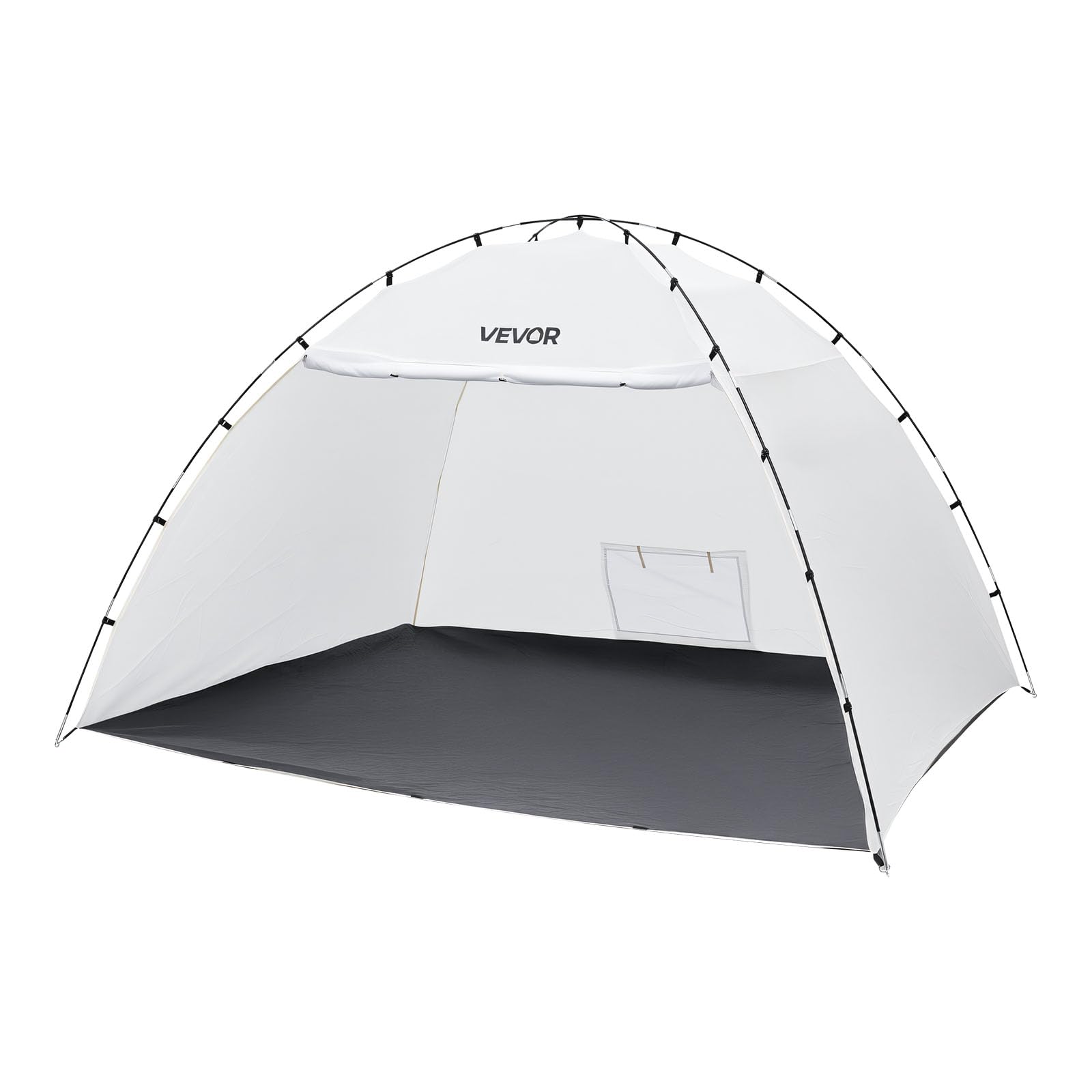 VEVOR Cabina de Pintura Portátil, Área de Trabajo 293 x 230 x 188 cm, Impermeable, con Suelo Integrado y Puerta Enrollable para Armarios, Sillas y Mesas, Tela Oxford 210D, para Proyectos Fluidos
