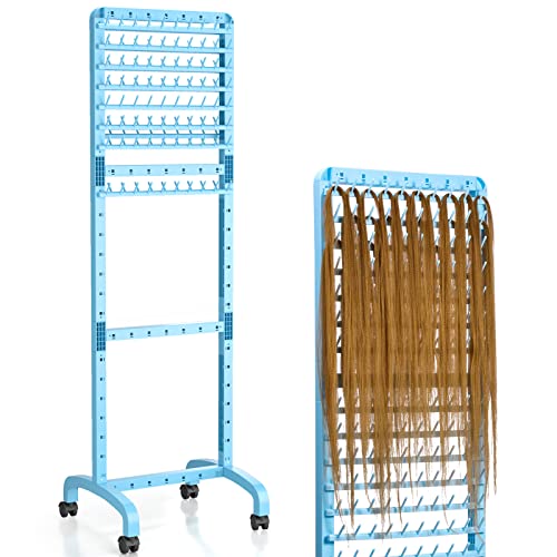 Support de tressage réglable Yumkfoi à 160 chevilles pour extensions