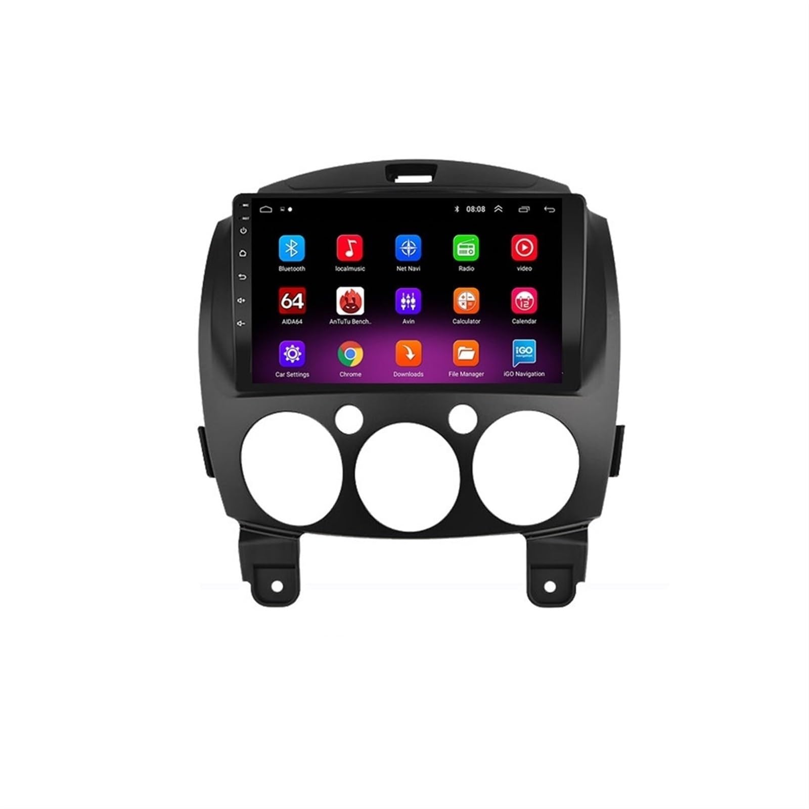 Samochodowy odtwarzacz multimedialny dla Android Radio