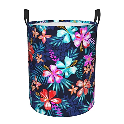 Panier à linge pliable avec poignées et grande capacité de stockage - 2