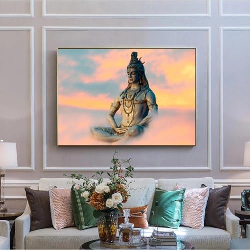 Peintures sur toile de dieux hindous pour sublimer votre espace de méditation