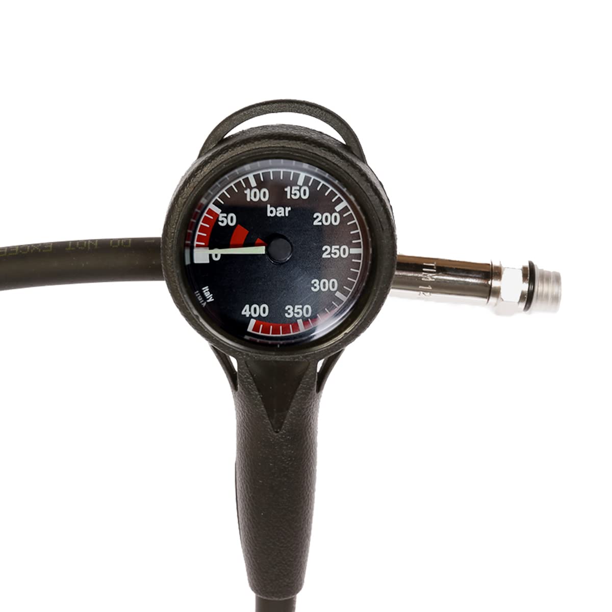 Slim Line Compact Manometer 400 Bar schwarz