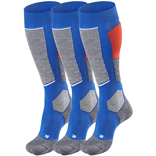 Image of FALKE Men's SK2 Intermediate Ski Socks, Breathable Quick Dry Merino Wool, 1 Pair