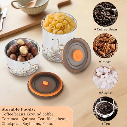 Envase de Café Hermético de Acero Inoxidable 500 ml miniatura 5