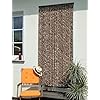Leguana Handels GmbH Türvorhang Flauschvorhang Flauschi Chenille 90×200 braun beige
