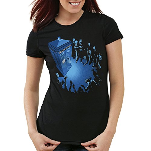 Style3 Who Cabina del Telefono Blu T-Shirt da