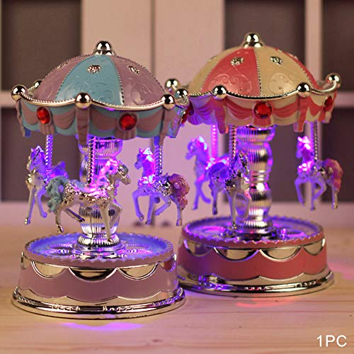 Jiakalamo Carosello a forma di carosello con luce