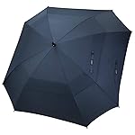 G4Free Extra Large Golf Umbrella 68 inch Square Vented Windproof Auto Open Double Canopy Oversized Stick Umbrella