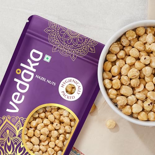 Image of Amazon Brand - Vedaka Premium Dried Hazelnuts | 250G | Natural And Ideal For Snacking