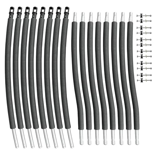 Baunsal® Trampolin Netzstange 8 x Ø 28 x 1,2 mm x 214 cm (FGIS) Trampolin...