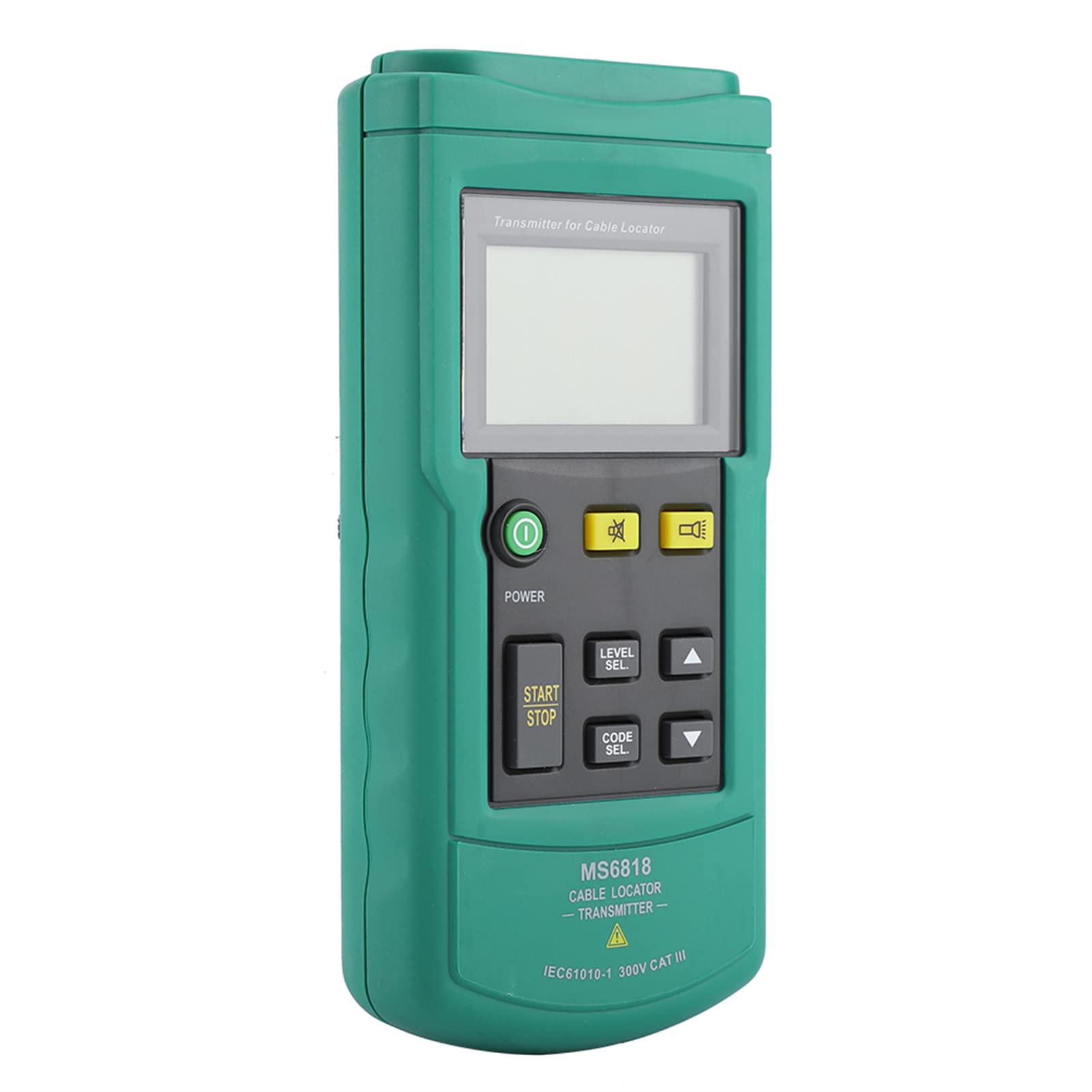 Lazmin112 Localizzatore di Fili sotterranei, Tester per Cavi di localizzazione di localizzatori di Fili CA/CC Regolabile manualmente o automaticamente.