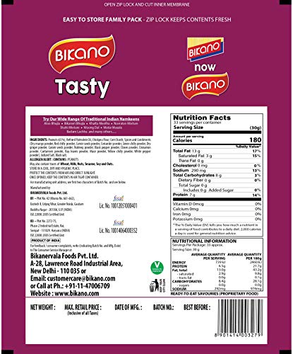 Image of Bikano Tasty, 1kg and Til Besan Laddu, 400g