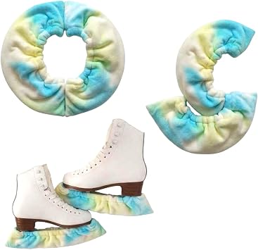 Girls Ice Skating Blade Covers for Figure Skates Long Fleece Skating Supplies Women