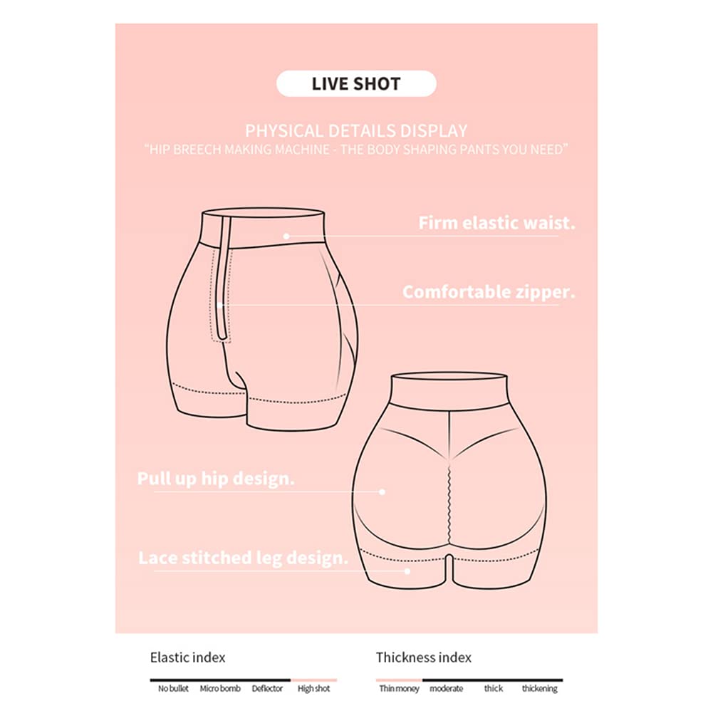 Body Shaper con Cerniera a Vita Alta, Brucia Grassi, Dimagrante, Controllo della Pancia, Sollevatore di Glutei, Sollevatore di Glutei per Donne(Nero-6X-Large