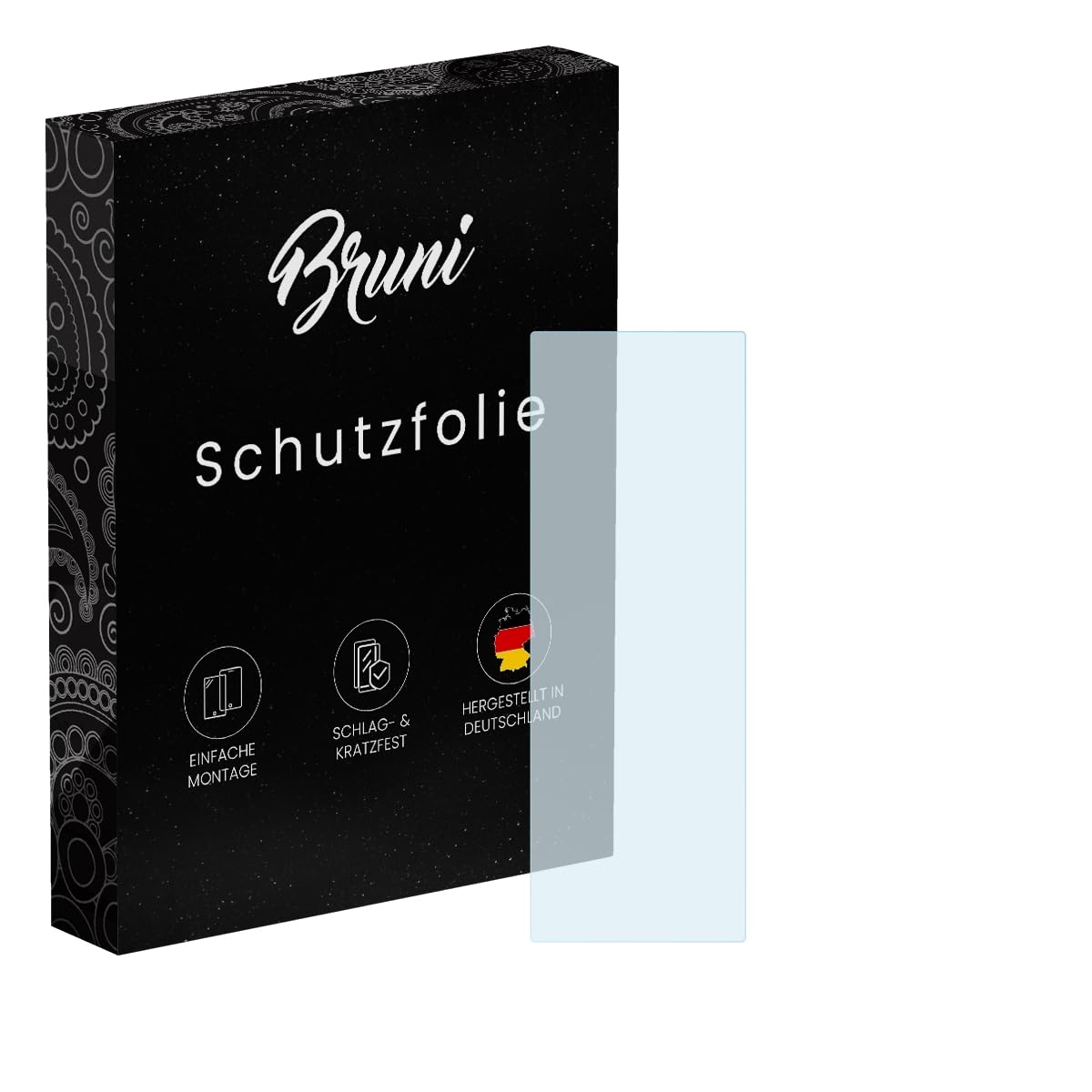 Bruni Screen Protector compatible with Akai MPC Studio Black Protector Film, crystal clear Protective Film (2X)