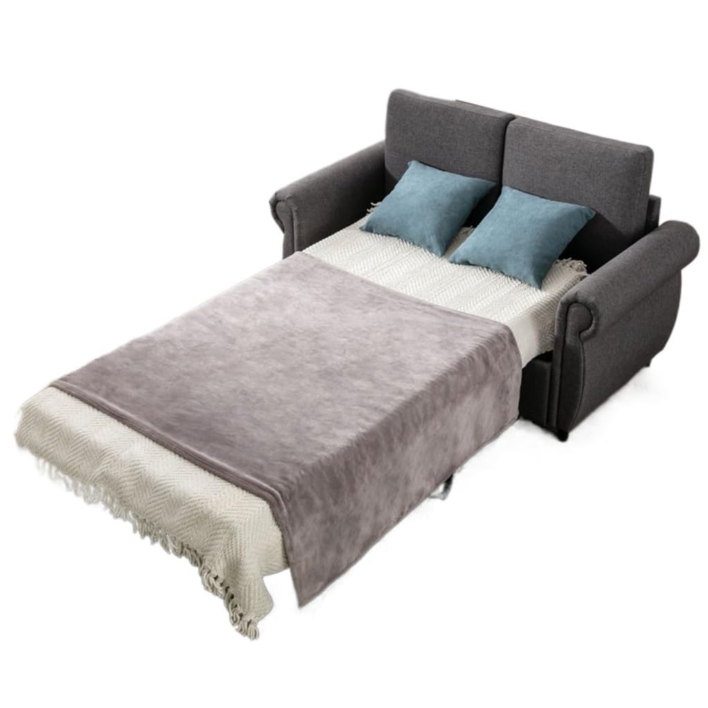 Pull Out Sofa Bed Loveseat Sleeper with Twin Size Memory Mattress for Living Room Spaces