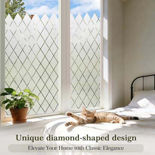 Película de Vidrio Frosted Privacy 17.5 x 78.7 Pulg miniatura 3