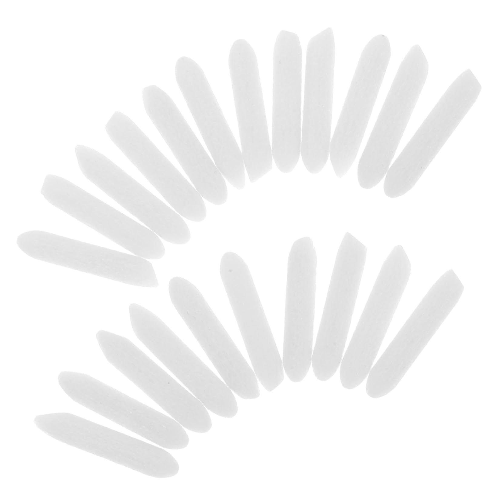 Housoutil 20pcs Replacement Nibs for Permanent Markers Polyester Tips for Paint Marker Pens and Easy to Use Nibs for Crafting and Doodling