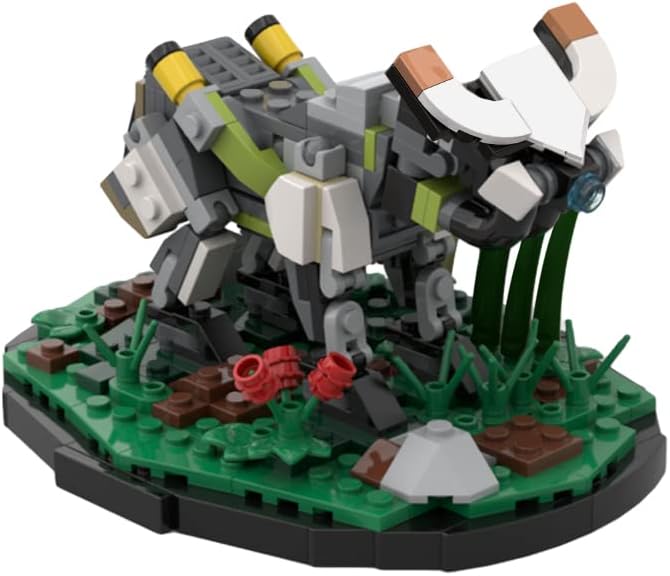 Miniatura 2 de Zero Dawn - Juego de construcción de máquina de guerra de corruptor de monstruo escarabajo, juguete modelo de ladrillo, juguetes de construcción