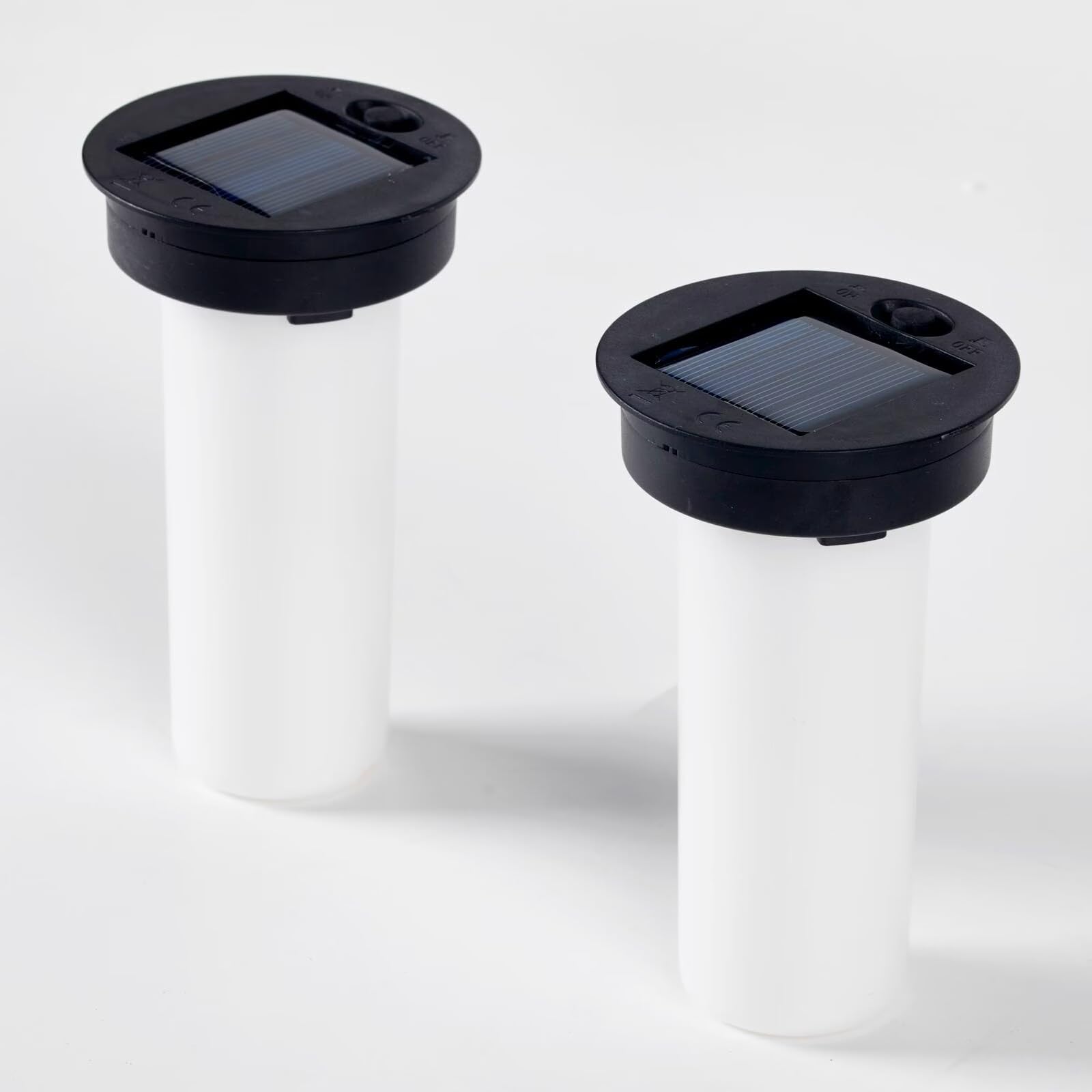 Photo 1 of ***One missing other doesn’t work***Solar-Lantern Waterproof Flame-Lights Replacement Top - Garden Decor Outdoor Flame Lighting Decorative Patio Lighting Solar Replacement Top (2pack) (2.76 Flame)