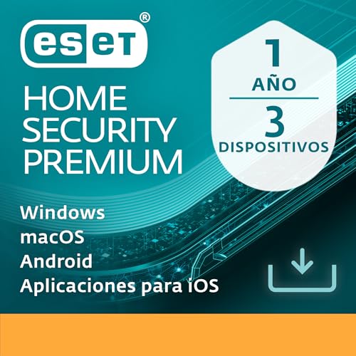 ESET HOME Security Premium 2026 | 3 dispositivos | 1 año | cortafuegos, VPN, cifrado de datos, privacidad y seguridad del navegador incluidos | Windows, macOS, Android e iOS | Código por email