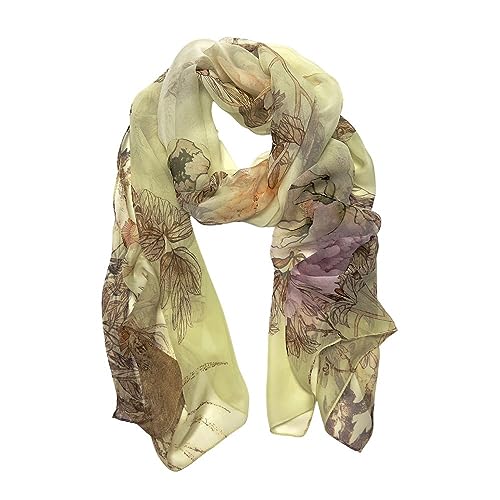 Humble Hilo Pattern Chiffon Scarf Sheer Lightweight Headband Accessory for Women4