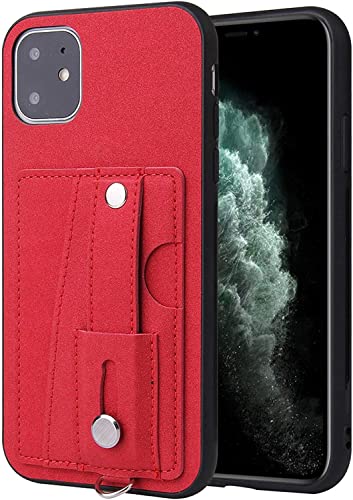 Étui iPhone 12 Pro Max rouge KANUZ antichoc pour protéger l'écran des chutes au sol