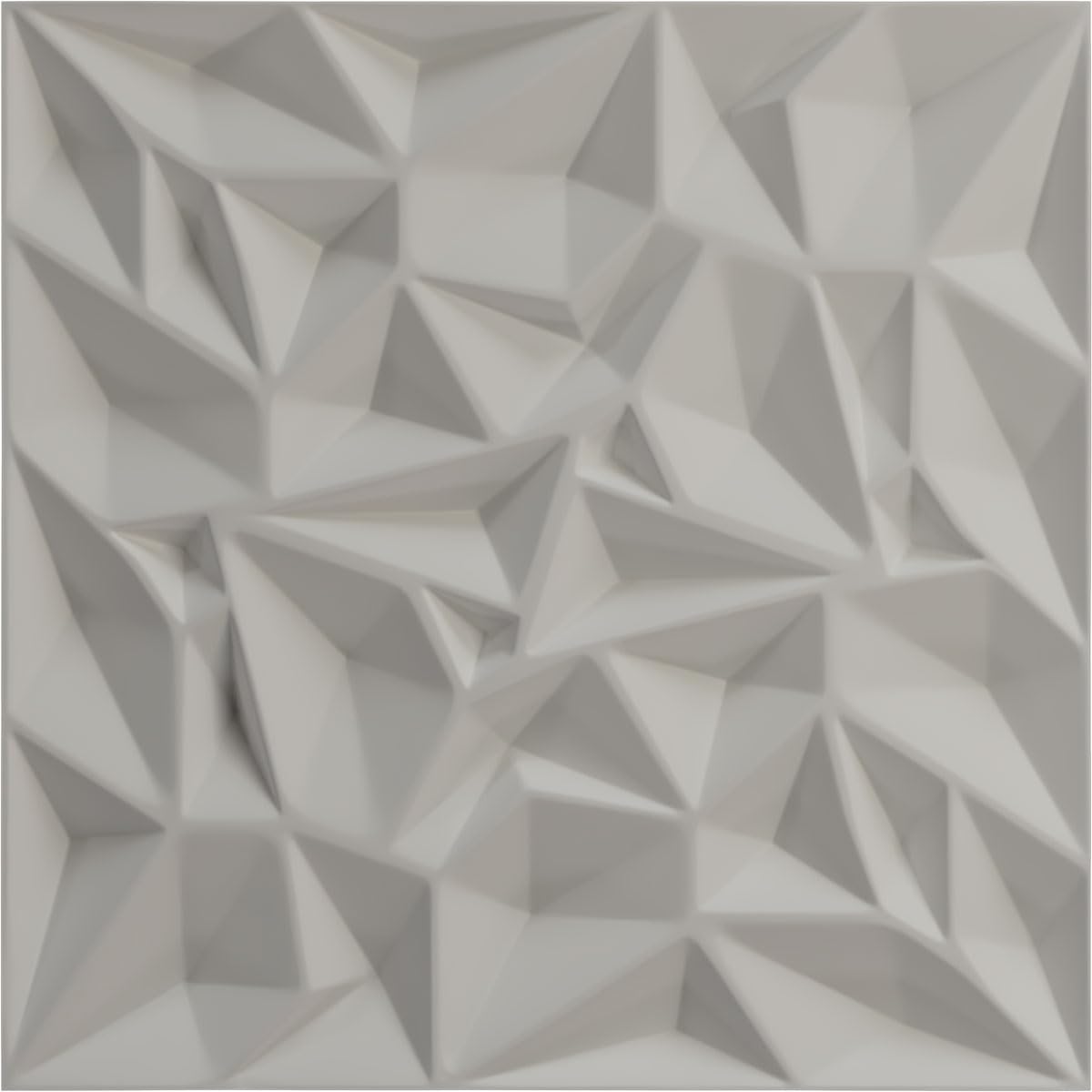 Ekena Millwork 19 5/8 "W x 19 5/8 "H Leto EnduraWall Dekoracyjny panel ścienny 3D, postarzana metaliczna rdza (obejmuje 2,67 m2