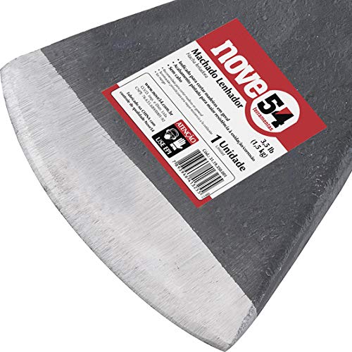 Machado Lenhador sem Cabo, Nove54, 3.5 Lb, Pacote de 1