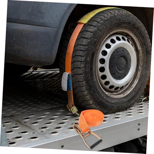 TOPBATHY Ratschengurt Für Schwere Beanspruchung Ladungsgurte Zum Sichern Von Gegenständen Ratschen-spanngurte Zur Bündelung Für Lagerung LKW-Gurte Zum Ziehen Autogurte Für Sicheren