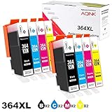 ☑ Warum sollten Sie sich für AQINK entscheiden: Neuester Chip, Einfache Installation, Kräftige Farben, Klartext, Druckfreier Druck, Maximale Druckvolumina, 100% kompatibel mit HP Drucker, Arbeit sowie Originalpatronen.