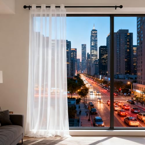 Cortinas visillos para sala y cocina que llenan de luz natural tu hogar sin perder intimidad 2