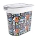 Paw Prints 37186 26 Pound Pet Food Storage Container, 15.5" X 13.25" X 16.75"