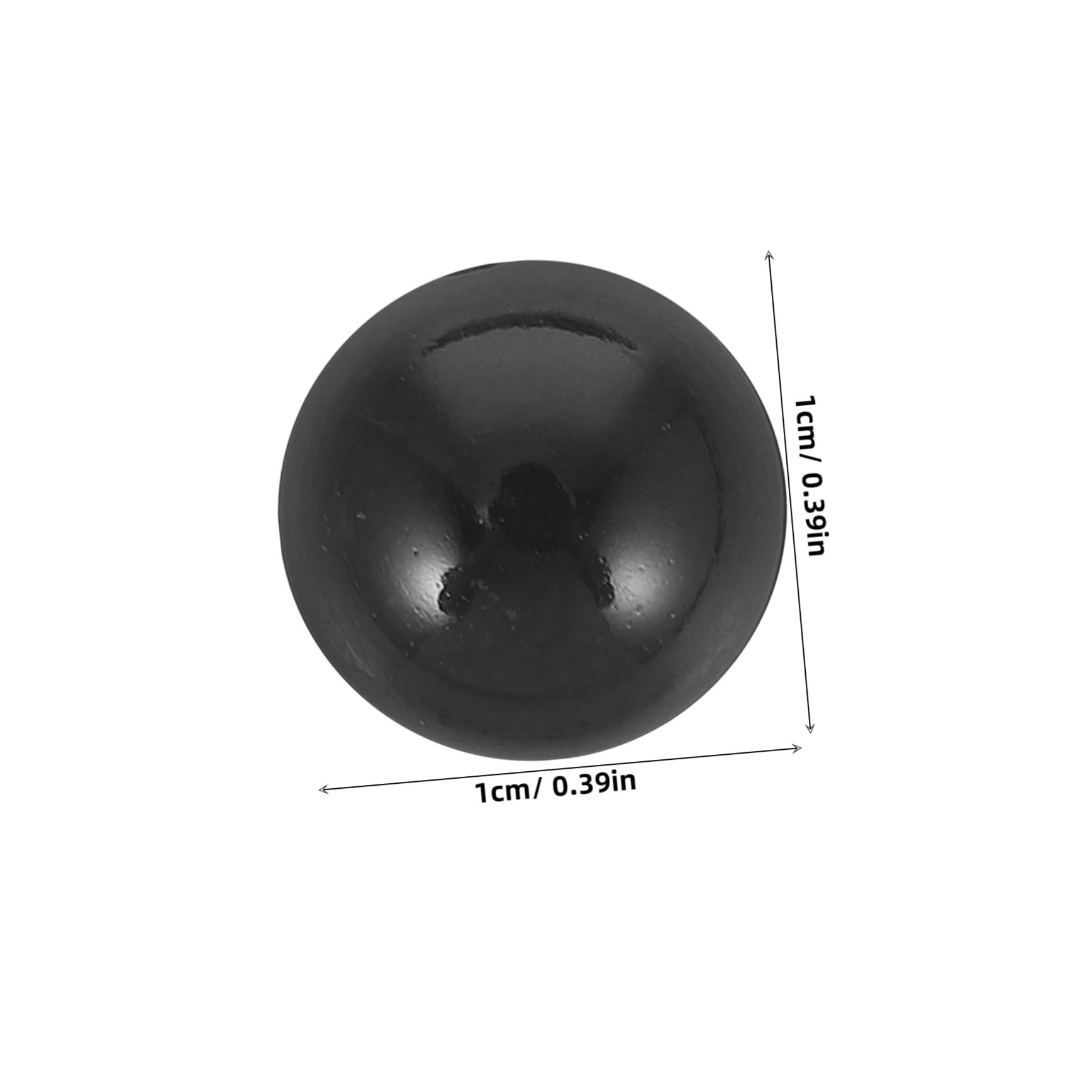 2000 Piezas Ojos de Muñeca Negros de Plástico con Base Plana Ojos de Seguridad para Manualidades DIY para Amigurumis Peluches y Animales de Tela