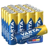 VARTA Piles AA, 10+10 (lot de 20), Longlife Power, Alcalines, 1,5V, emballage recyclé à 90%, adaptées aux jouets, souris sans fil, lampes de poche, Made in Germany - 3