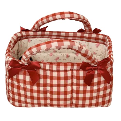 Organizador de tela bohemio para proteger bolsos deformados en armarios pequeños