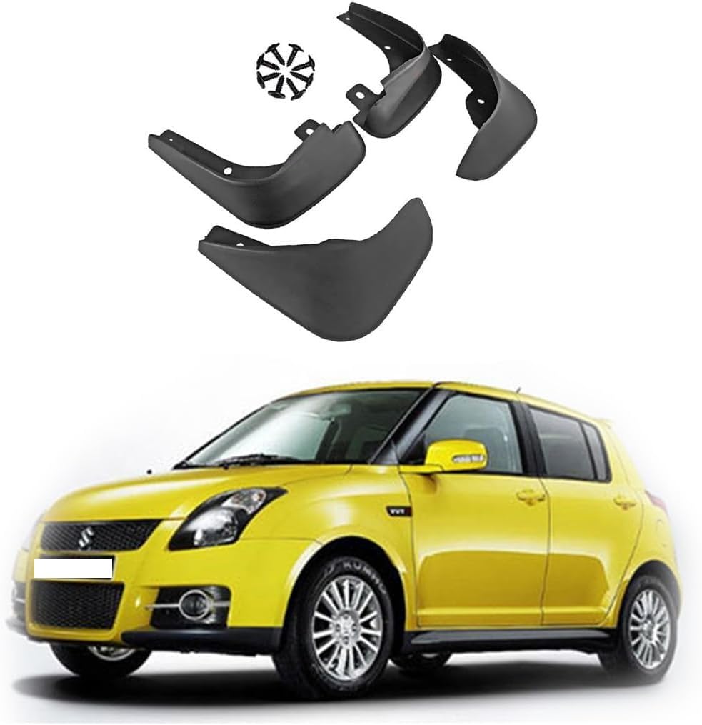 PLKASHUC Mud Flaps Car Mudguards for Suzuki Swift 2011.