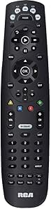 RCA RCRP05BR 5 Device Cable Replacement Universal Remote (Black)