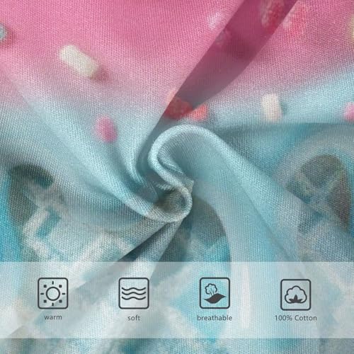 visesunny Boys Cotton Underwear 3d Blue Ice Cream Cone Printed Toddler Soft Training Briefs Size 2T-8Y for Kids4