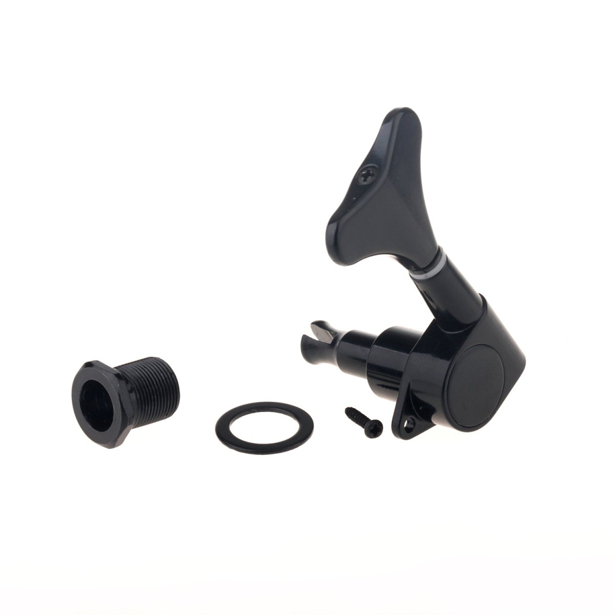 Musiclily 3L3R Bajo Clavijas de Afinación Clavijero de Repuesto para 5/6 Cuerdas Bajo Eléctrico, Negro