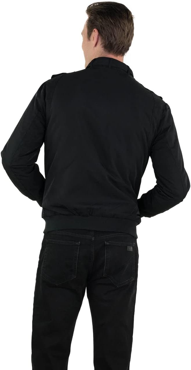 Members Only Men's Iconic Racer Quilted Lining Jacket |Slim Fit| - Image 2